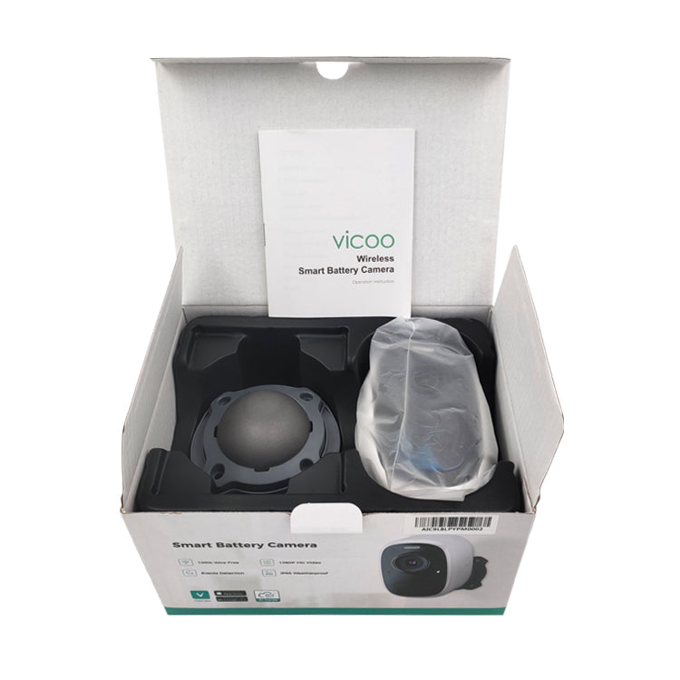 VicoHome CG122 – Kabellose IP-Kamera mit Solarpanel und kostenlosem 1 GB Cloud-Service