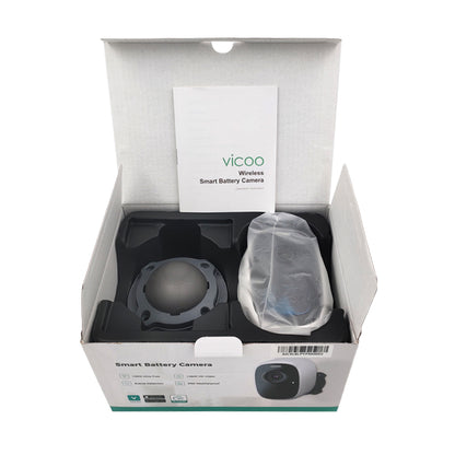 VicoHome CG122 – Kabellose IP-Kamera mit Solarpanel und kostenlosem 1 GB Cloud-Service